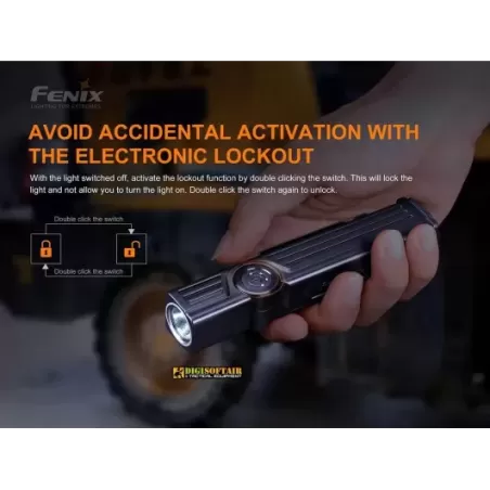 Fenix WT25R LED Work Flashlight 1000 Lumens