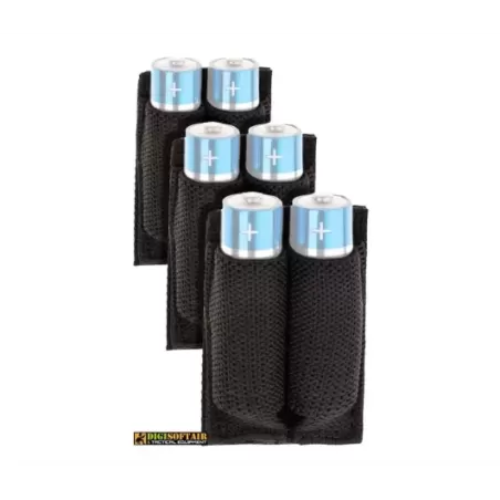 Battery Strap AA 3-pack Invader Gear Black color
