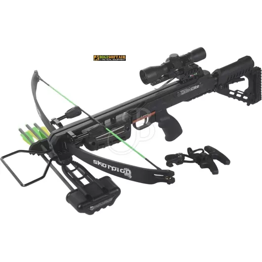 Skorpion Balestra XBH Elite 175 libbre + ACCESSORI