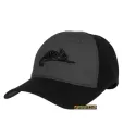 Logo Cap Black / Shadow Grey B PolyCotton Ripstop Helikon Tex  CZ-LGC-PR-0135B