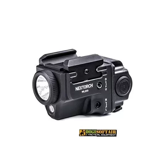 WL22 650 Lumens Sub-compact Rechargeable Weapon Light Nextorch