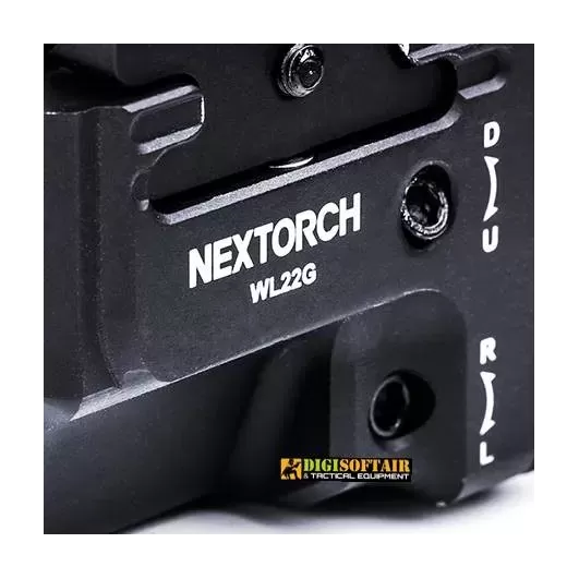 WL22 650 Lumens Sub-compact Rechargeable Weapon Light Nextorch