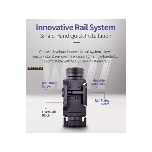 WL23G 1300 Lumens with Green Laser Nextorcht