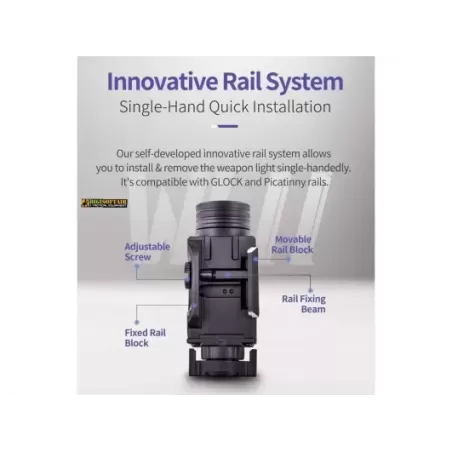 WL23G 1300 Lumens with Green Laser Nextorcht