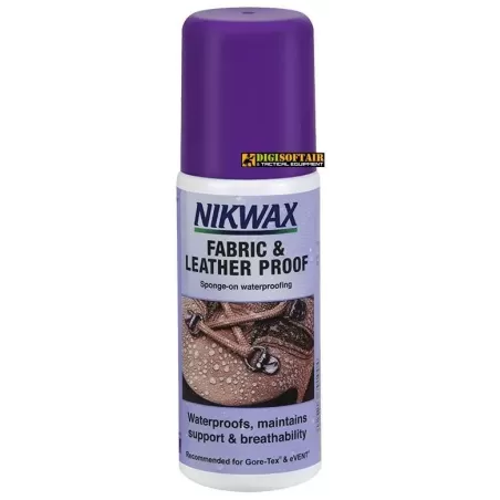 Nikwax Impermeabilizzante per Tessuto e Pelle Spray 125ml Nikwax Impermeabilizzante per Tessuto e Pelle Spray 125ml