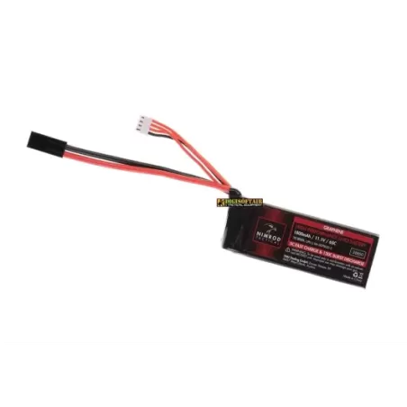 Nimrod Lipo 11.1V 1800mAh 65C Graphene PEQ Type