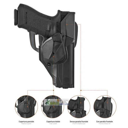 Vega Holster DCHO8 — Duty Holster Desert for Glock 17