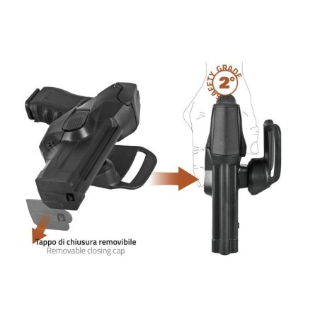 Vega Holster DCHO8 — Duty Holster Desert for Glock 17 Vega Holster DCHO8 — Duty Holster Desert for Glock 17