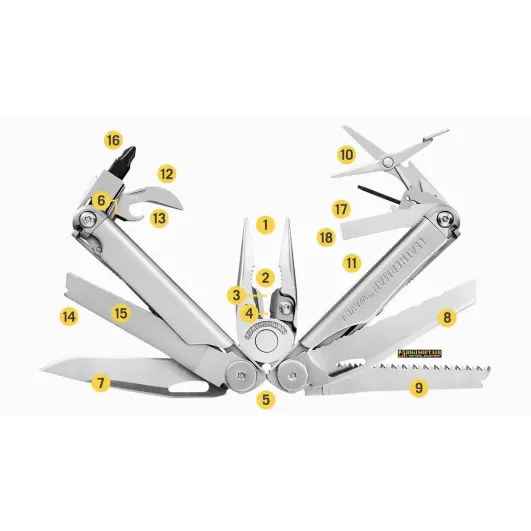 LEATHERMAN WAVE Plus black fodero in nylon incluso