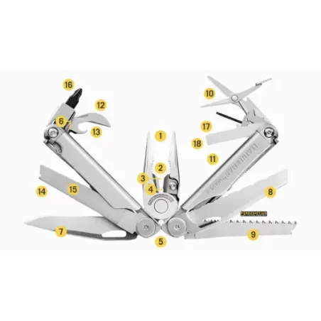 LEATHERMAN WAVE Plus black fodero in nylon incluso