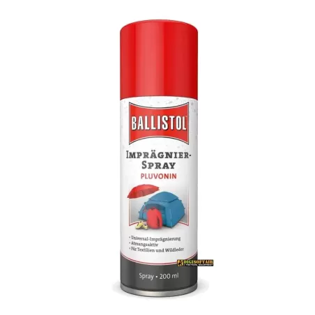 BALLISTOL Pluvonin WaterStop Impermeabilizzante Antiacqua Spray BALLISTOL Pluvonin WaterStop Impermeabilizzante Antiacqua Spray