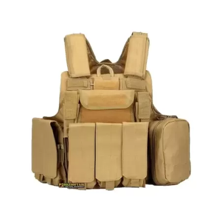 Tactical Vest Royal Tan V1026T