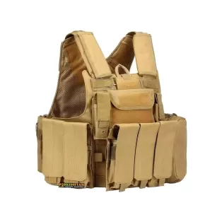 Tactical Vest Royal Tan V1026T 2