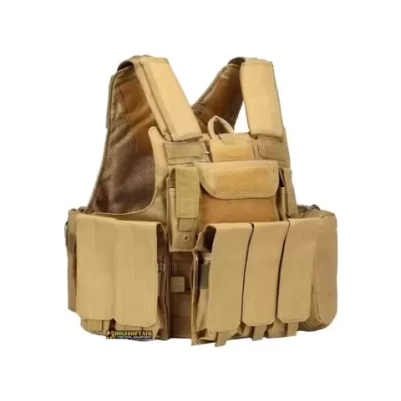 Tactical Vest Royal Tan V1026T