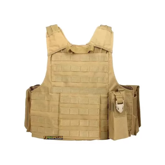 Tactical Vest Royal Tan V1026T