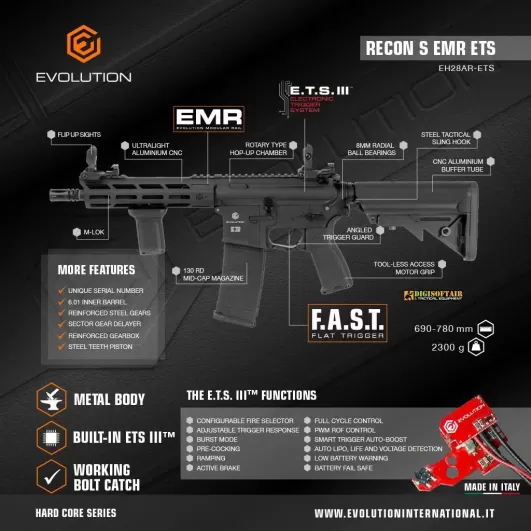 Evolution Recon S EMR ETS EH28AR-ETS