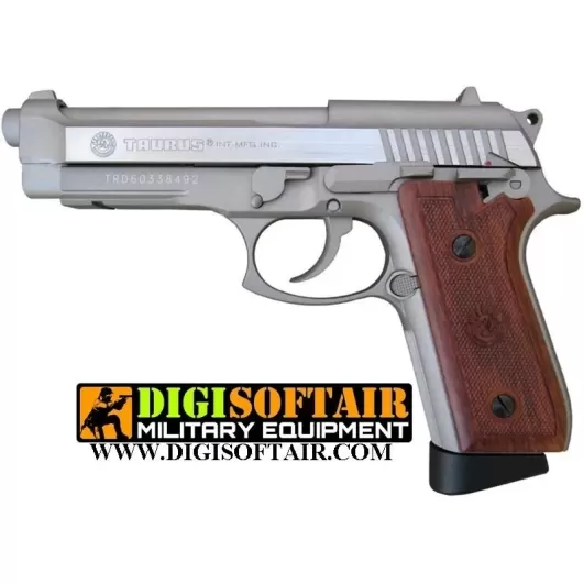 Taurus PT92 Silver co2