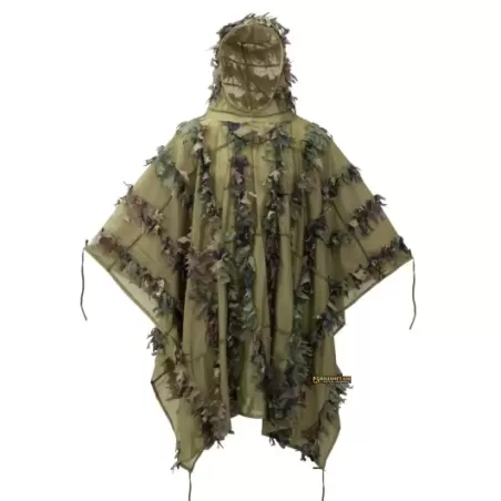 LEAF GHILLIE PONGHO US Woodland Helikon Tex