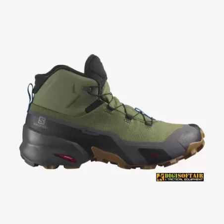 Cross Hike Mid Gore-tex Olivine / Magnet / Gum1 a Salomon Cross Hike Mid Gore-tex Olivine / Magnet / Gum1 a Salomon