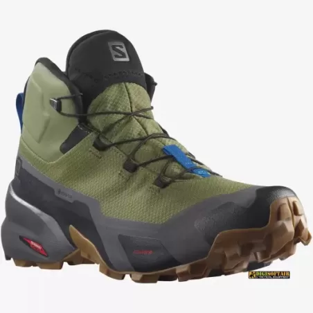 Cross Hike Mid Gore-tex Olivine / Magnet / Gum1 a Salomon Cross Hike Mid Gore-tex Olivine / Magnet / Gum1 a Salomon