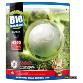 G&G pallini biodegradabili bianchi 0,23g
