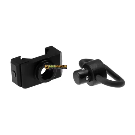 Metal attacco QD per cinghia slitte weaver low profile 28440