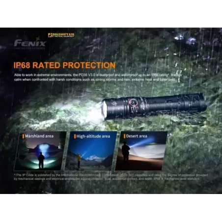 Fenix PD35 V3 LED Flashlight 1700 Lumens