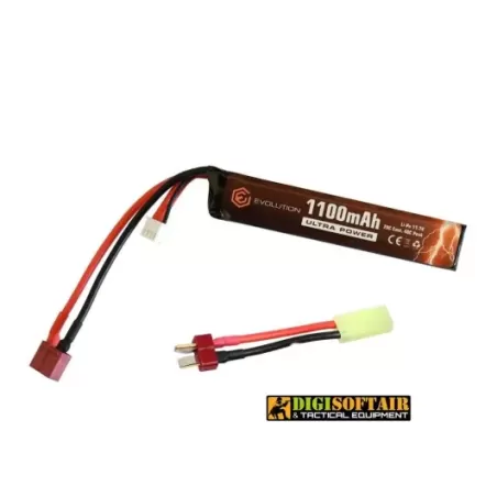 Evolution Li-Po Ultra Power 11.1V 1100mAh 20C - 40C 3 x mm Evolution Li-Po Ultra Power 11.1V 1100mAh 20C - 40C 3 x mm