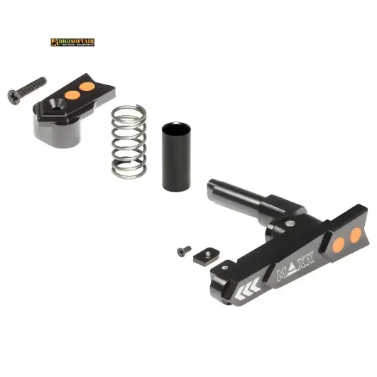 CNC Aluminum Advanced Magazine Release Style A Black