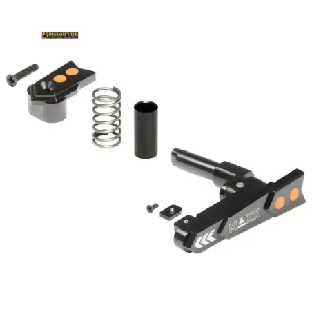 CNC Aluminum Advanced Magazine Release Style A Black