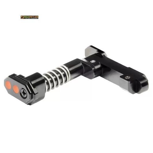 CNC Aluminum Advanced Magazine Release Style B Black