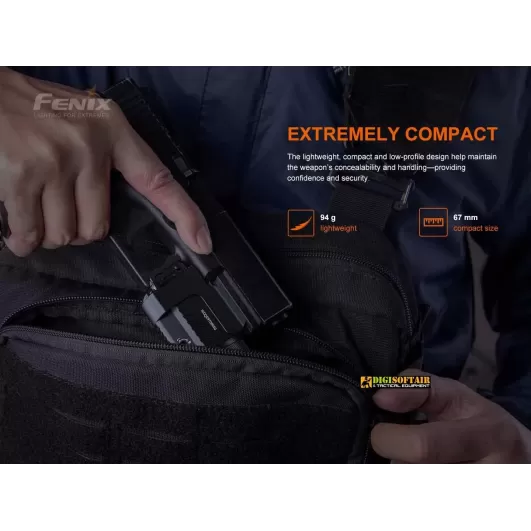 Fenix GL22 Tactical Light with Red Laser Sight 750 lumens