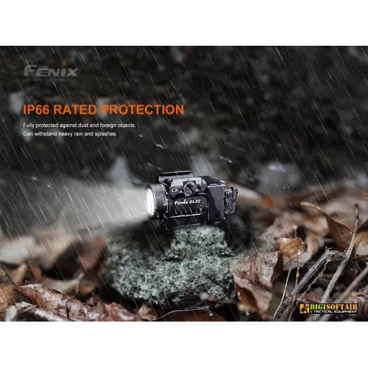 Fenix GL22 Tactical Light with Red Laser Sight 750 lumens