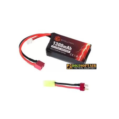 Evolution Li-Po Ultra Power 11.1V 1300mAh 20C - 40C Peak (mm Evolution Li-Po Ultra Power 11.1V 1300mAh 20C - 40C Peak (mm