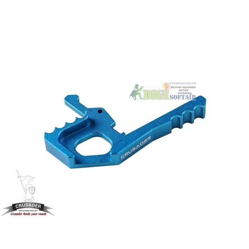 AMBIDEXTROUS TACTICAL CHARGING HANDLE LATCH BLUE CRUSADER BY VFC