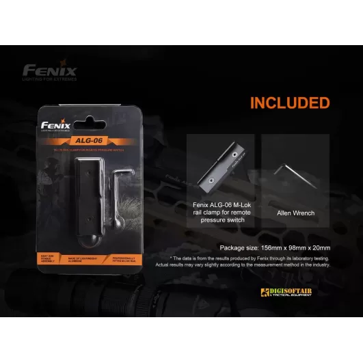 Fenix ALG-06 Pressure Switch M-lock rail Clamp Mount