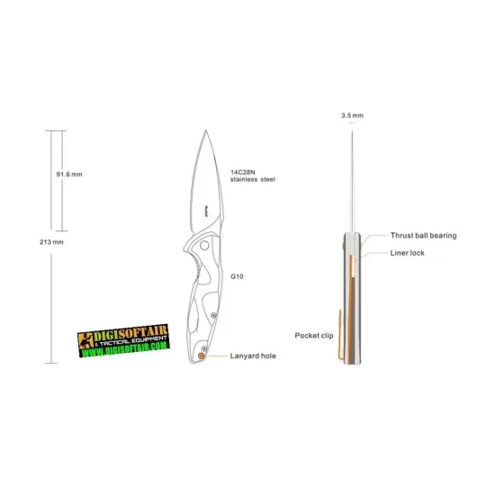 Ruike Fang P105-K knife