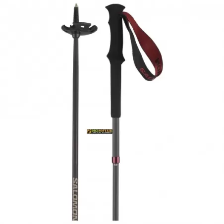 Hiking Poles Salomon Quest Carbon Foldable Madder L47043500 Hiking Poles Salomon Quest Carbon Foldable Madder L47043500