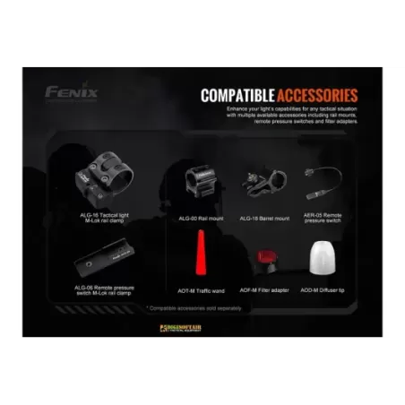 Fenix TK0R V2 3000 lumens led flashlight Fenix TK0R V2 3000 lumens led flashlight