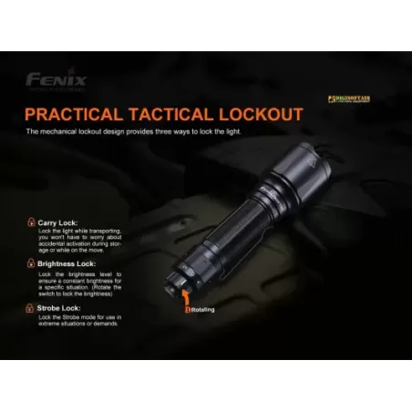 Fenix TK22 TAC Torcia LED 2800 lumens