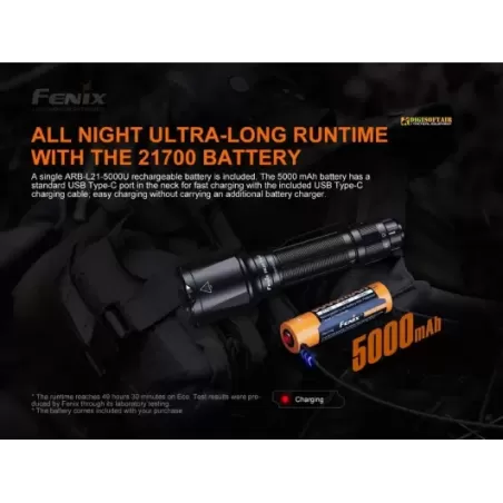 Fenix TK22 TAC Torcia LED 2800 lumens
