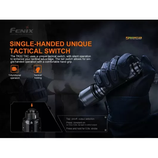 Fenix TK22 TAC 2800 lumens led flashlight