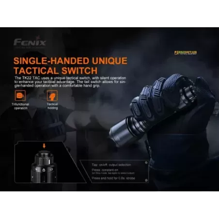 Fenix TK22 TAC 2800 lumens led flashlight