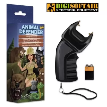 ANIMAL DEFENDER 3 in 1 Accendigas + Dissuasore + Stimolatore