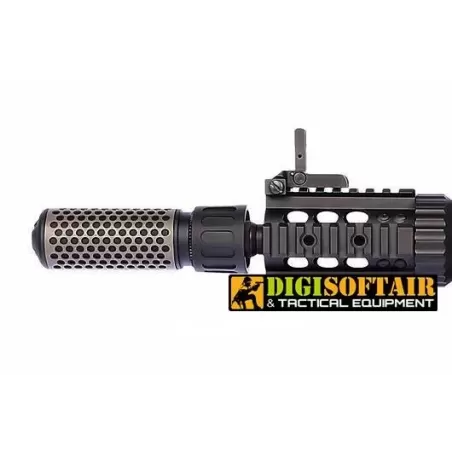 556 QDC Silencer + flash hider BOLT AIRSOFT