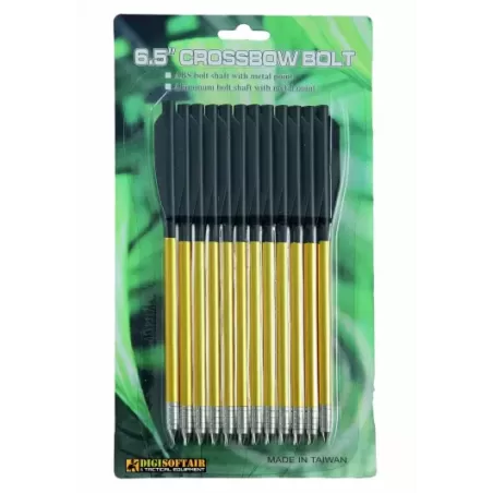 Ram, 6.5" aluminum darts for crossbow pistol R10113