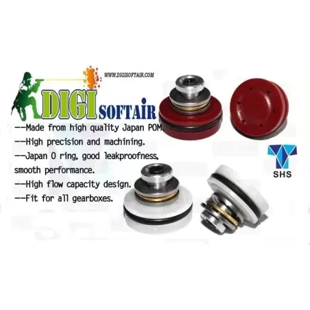 SHS Testa pistone Bianca cuscinettata antvuoto in Pom giapponese