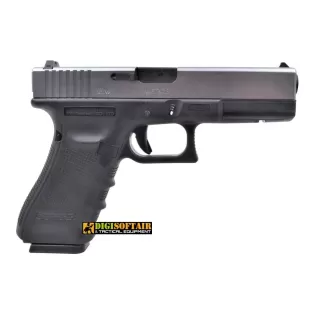 WE modello glock G17 GEN 4 silver slide PISTOLA SOFTAIR A GAS 2