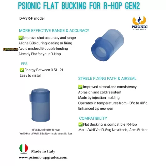 Psionic Gommino Hop-UP FLAT Gen2 VSR