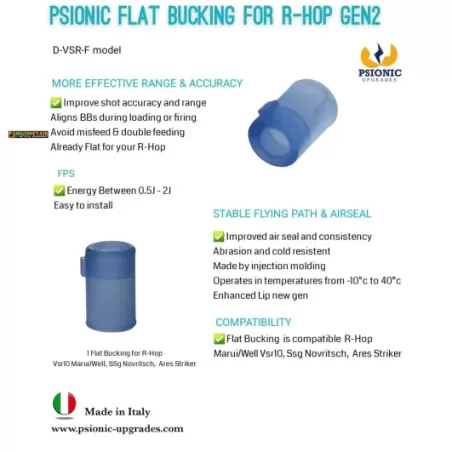 Psionic Gommino Hop-UP FLAT Gen2 VSR